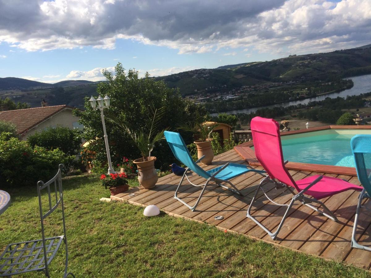 Villa Panoramique Saint-Clair-du-Rhone 외부 사진
